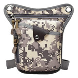 Bolsa Piernera Motociclista Hombre Tactica Militar Campismo