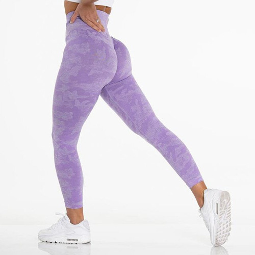 Leggins De Camuflaje Para Mujer, Pantalones De Yoga, Sin Cos