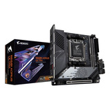 Placa Madre Gigabyte B650i Aorus Ultra Am5 Ddr5 Wifi 6, Color Negro