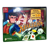 Mágicas Kit Infantil 19 Truques Brinquedo Cartas Acessórios