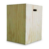 3 Plyo Box (caja) Para Crossfit Mediano,medidas 60x50x40 Cm.