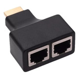 Alargue Hdmi Utp Rj45 Extensor 1080p 3d 30m Lan Ethernet