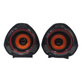 Altavoz Pc 2.0 Stereo 5w X2 Control De Volumen Parlantes Led