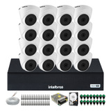 Kit Cftv Completo 16 Câmeras Vhl1120d Hd 720p Dvr Intelbras