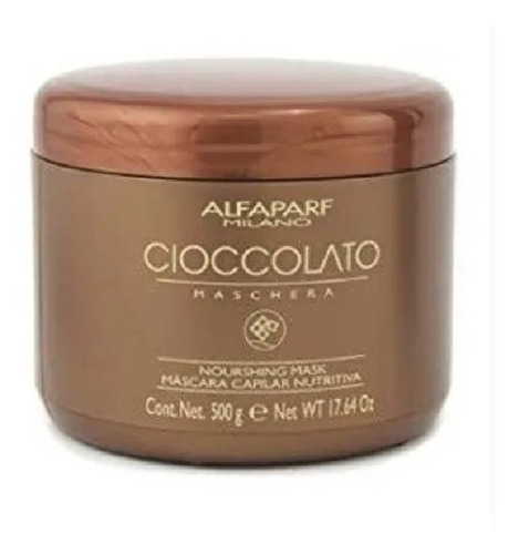 Alfaparf Cioccolato Mascarilla Nutritiva 500gr Chocolate