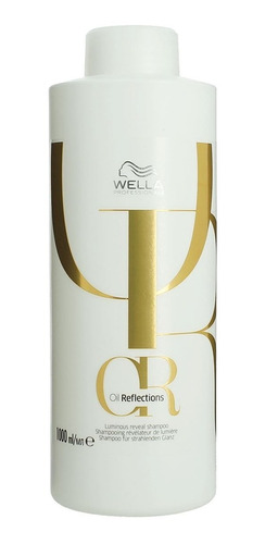 Shampoo Wella Oil Reflections X 1000 Ml Luminosidad Brillo 