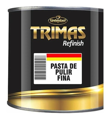 Pasta De Pulir Trimas Lustre Al Agua Fina 1/2kg - Mendella