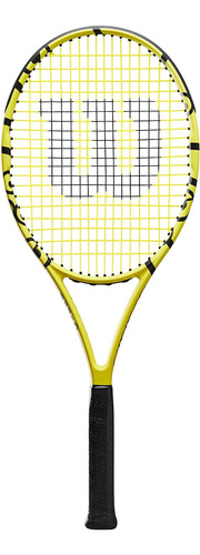 Raqueta De Tenis Wilson Tamaño 3 - 4 3/8  Amarillo/negro