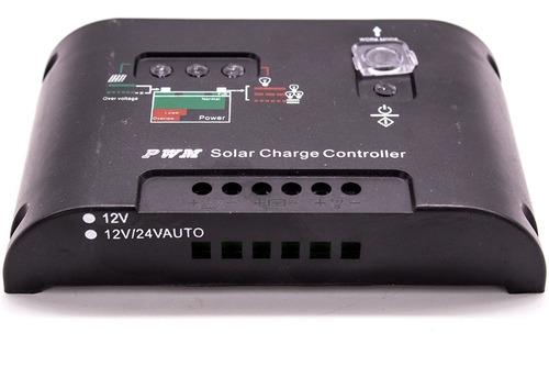 Controlador Solar Carga 20a 12v/24v Pwm Lcd Regulador