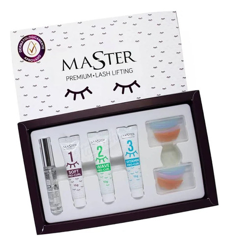 Master Premium Lash Lifting Kit Completo Para Cílios