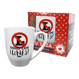 Taza Jarro Mug 10cm Ceramica Caja Regalo Frases Sheshu Home 