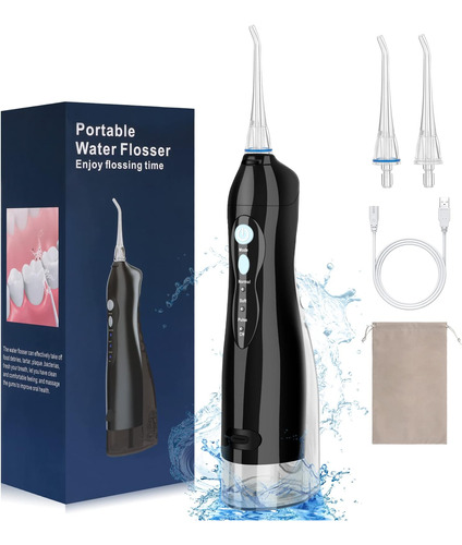 Water Flosser Cordless For Teeth-3 Modes Dental Oral Ipx7 Wa