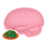 Molde Silicon Cerebro Halloween Gelatina  Chocolate  Sesos