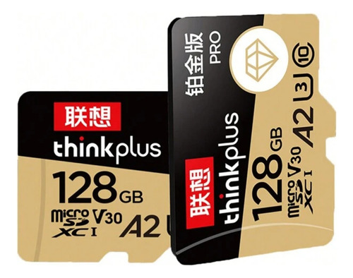 Memoria Micro Sd Lenovo 128gb A2 V30 4k Uhd Alta Velocidad