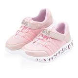 Tenis Tropicana Baby Niña Color Rosa Velcro Elástico 12-22