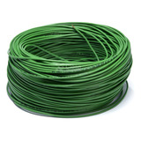 Cable Flexible Automotriz Calibre 18 Verde Rollo 100 Metros