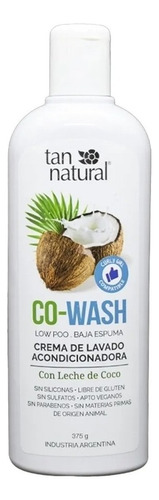 Acondicionador Co-wash Low Poo X375g - Tan Natural