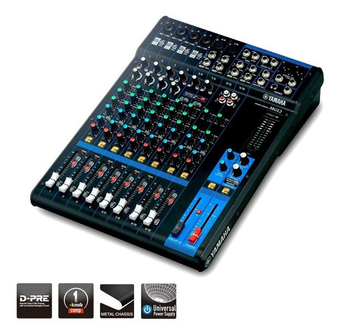 Mixer Consola Yamaha Mg12  Garantía Envio Gratis!