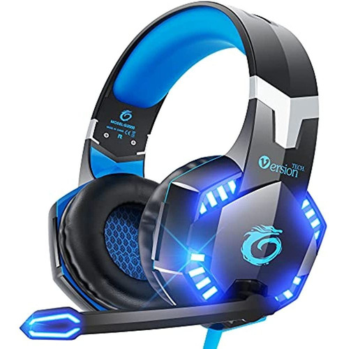 Versiontech. Auriculares Para Juegos G2000 Para Ps5, Ps4, Pc