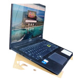 Eleva Computadora Notebooks Base Soporte Monitor En Madera