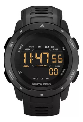 Relógio Esportivo Digital Masculino Despertador Prova D'ág
