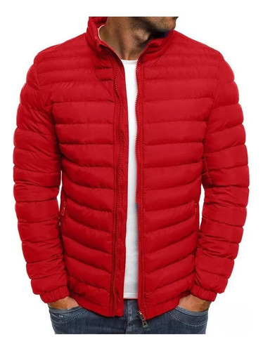 Jaqueta Puffer Masculina, Casaco Leve