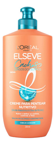 Elseve Cachos Longos Dos Sonhos Creme Para Pentear 250ml