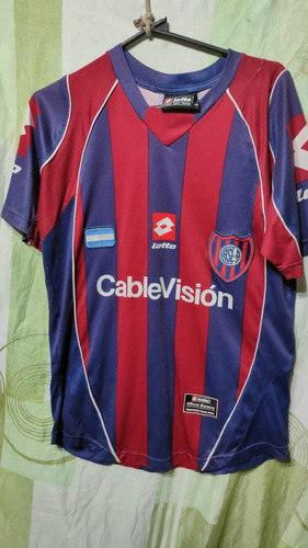 Camiseta San Lorenzo Lotto Cablevisión 2005