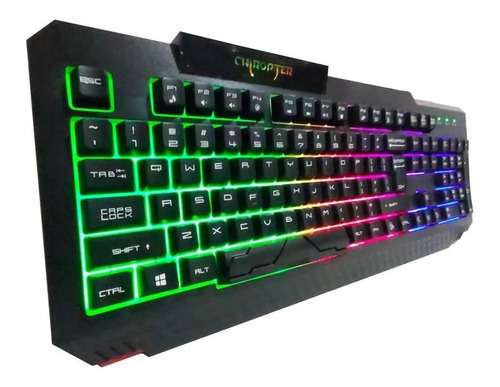 Teclado Gamer Gaming Retroiluminado Letras Rgb Led Xtech