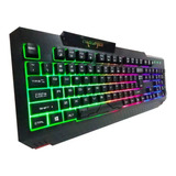 Teclado Gamer Gaming Retroiluminado Letras Rgb Led Xtech