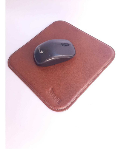 Mouse Pad 100% Cuero Base Antideslizante