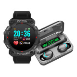 Combo Smartwatch Band Reloj Inteligente Fd68 + Auricular F95
