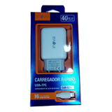 Carregador Turbo Power Usb C iPhone 40w Inova