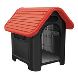 Casa Casinha De Cachorro Cães Porte Médio Nº3 Home Vermelho