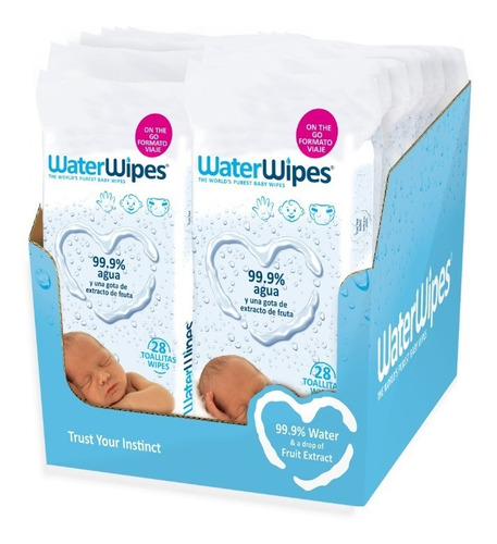 Pañitos Humedos X 28 Unds Water Wipes