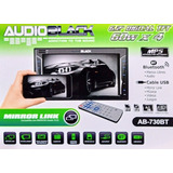  Esterero 2 Din Pantalla.  Audio Black.  Ab-730bt . Usb/bt.