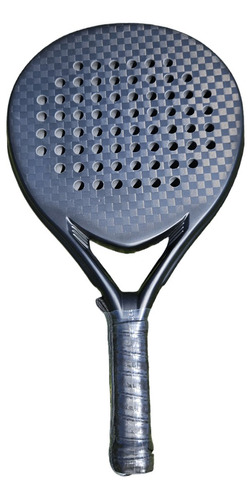 Paleta Padel Black Bull Negra 2024 Carbono Importada-control