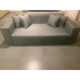 Sillon Seminuevo Gris 220x100