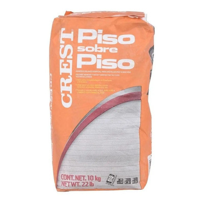 Adhesivo Piso Sobre Piso Blanco De 10 Kilogramos | Envío gratis