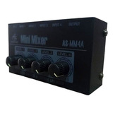 Mixer 4 Canales American Sound As-mm4l