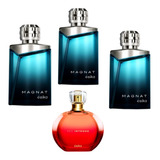 3 Perfumes Magnat Clasica + Red Intens - mL a $1188
