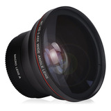 Hisewn 55mm 0.43x Lente Gran Angular Profesional Hd (porción