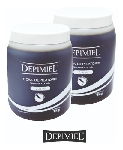 Depimiel - Cera Kilo Descartable Kit X 2