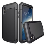 Funda Metal Uso Rudo Compatible Con iPhone XR