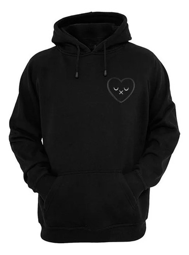 Sudadera Hoodie Black Heart Art K Pop Japan Sad Boys Streets