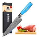 Home Safety Cuchillo De Chef Japones Profesional De Acero De