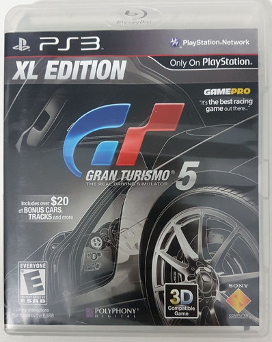 Jogo Ps3 Gran Turismo 5 Xl Edition Mídia Física
