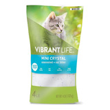 Vibrant Life Mini Cristales Para Arenero 4 Lb Arena Gato