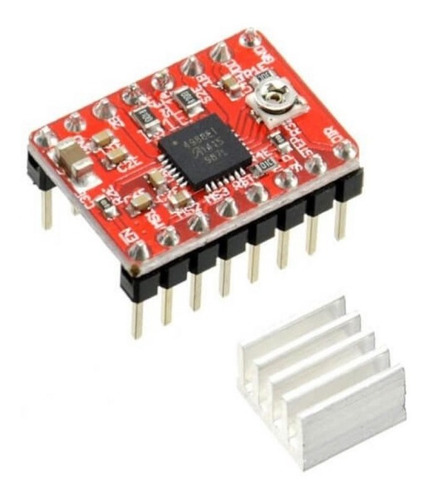 10 X Driver Motor De Passo A4988 Reprap Ramps Impressora 3d