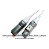 Cable Canare Balanceado Xlr M-h Neutrik Oro 5.0 M 331305
